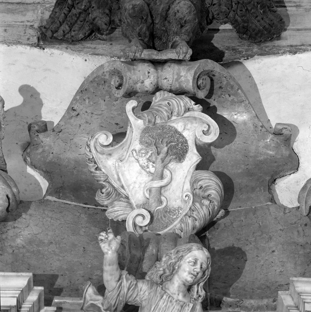 stemma gentilizio (rilievo, elemento d'insieme) di Beltrame Marco (sec. XVII)
