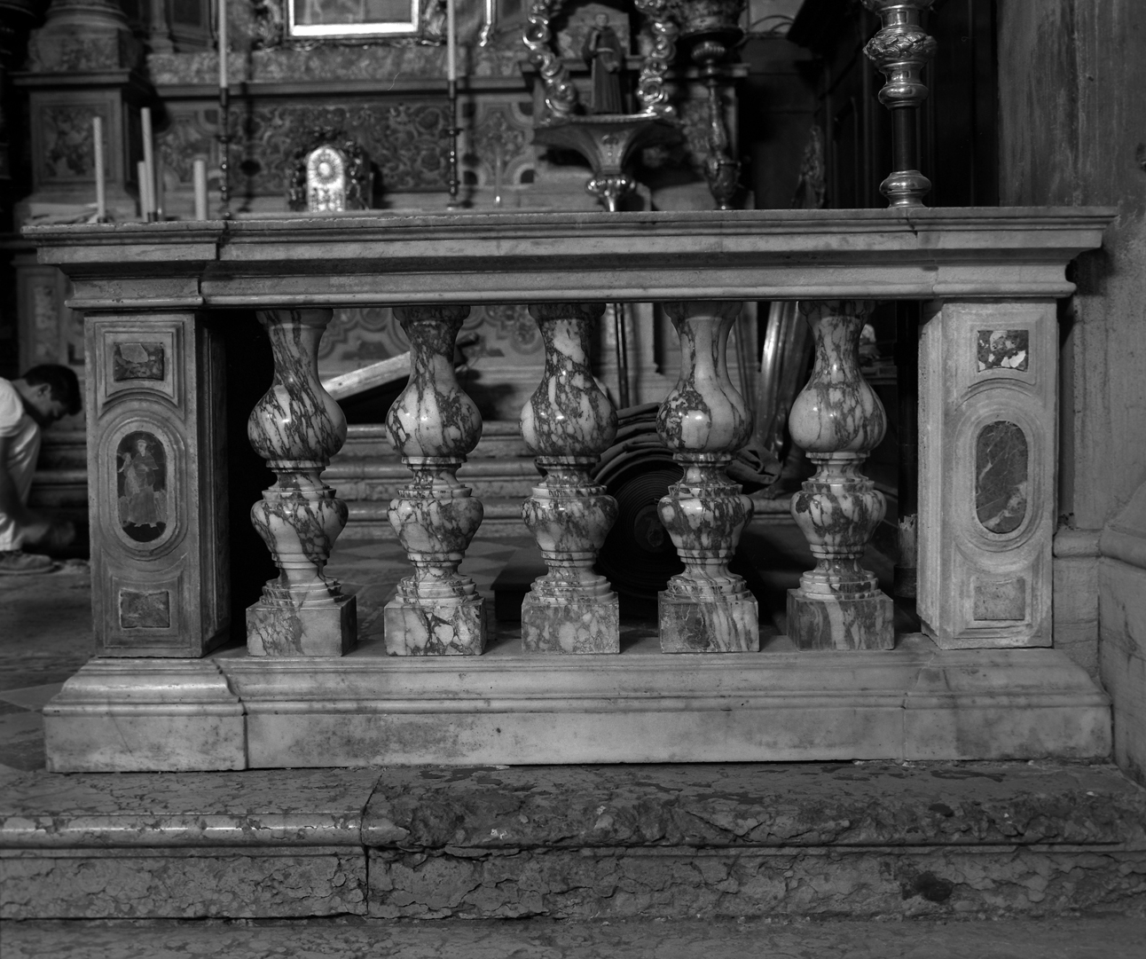 balaustrata - ambito veneto (seconda metà sec. XVII)