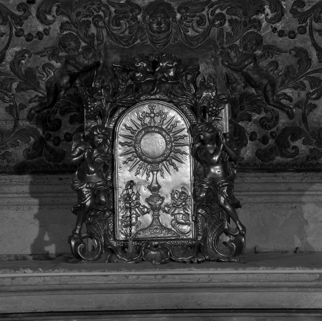 sportello di tabernacolo, elemento d'insieme - ambito veneto (prima metà sec. XVIII)