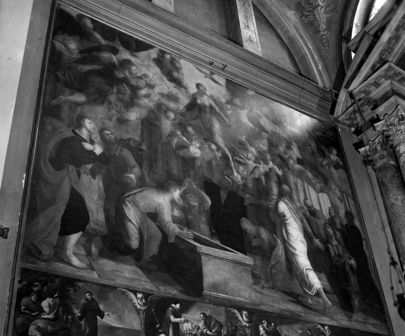 Assunzione (dipinto) di Liberi Pietro (metà sec. XVII)