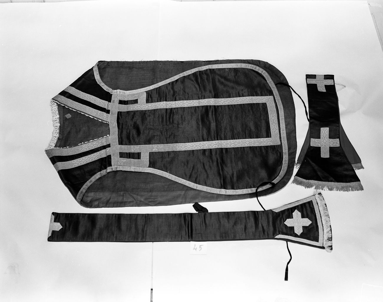 paramento liturgico, insieme - manifattura veneziana (sec. XVIII)