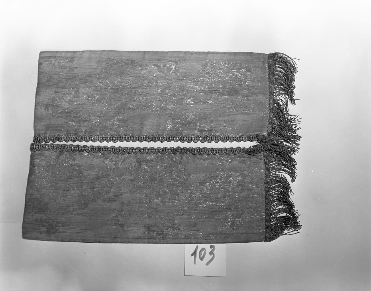 conopeo di tabernacolo - manifattura italiana (fine/inizio secc. XVII/ XVIII)