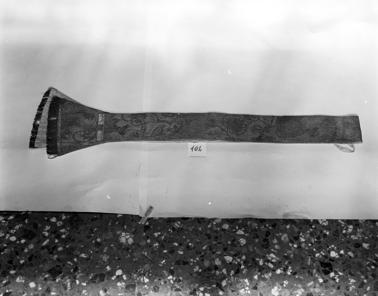 stola - manifattura italiana (fine/inizio secc. XVII/ XVIII)