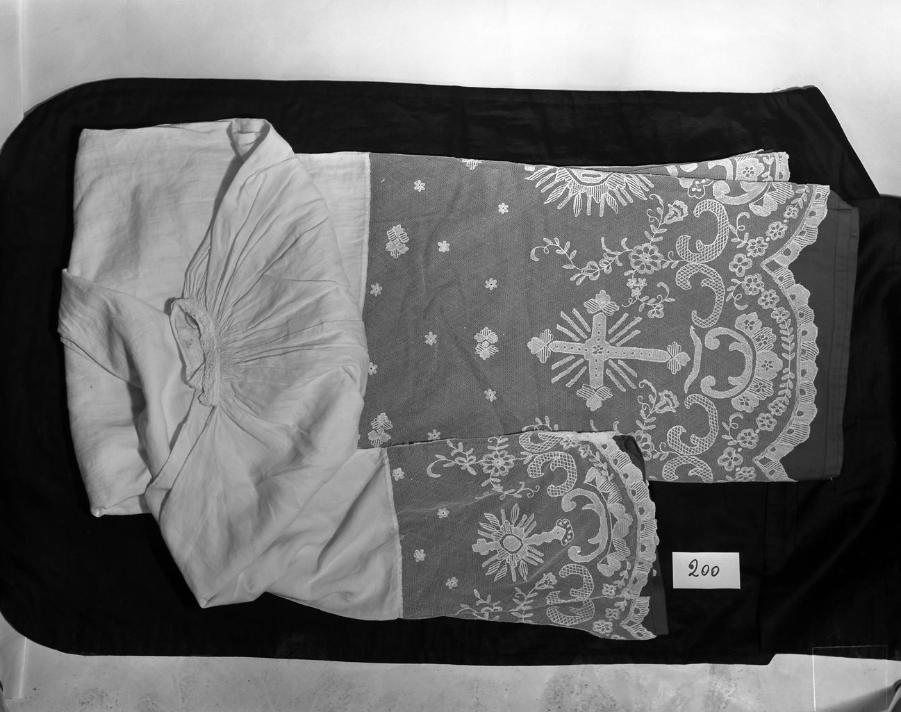 merletto - manifattura buranese (seconda metà sec. XIX)