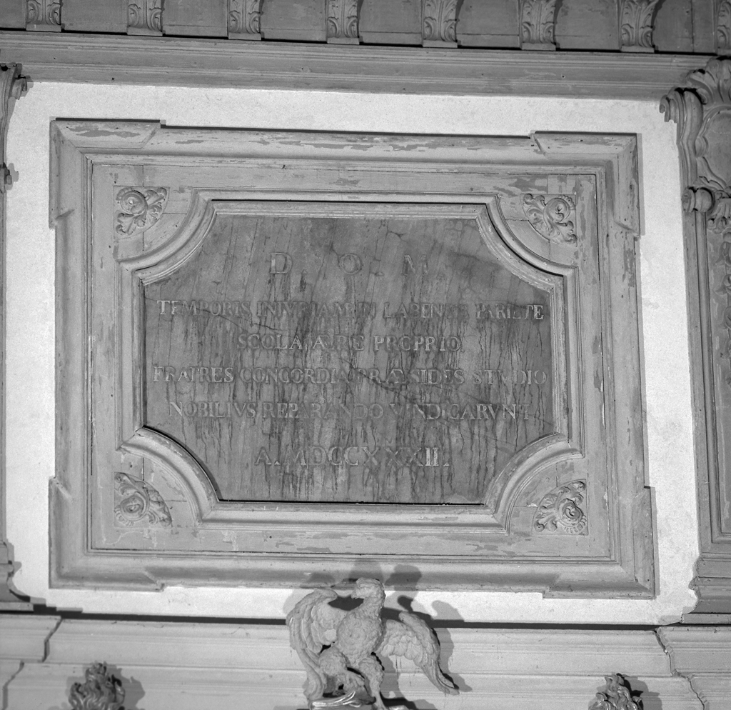 lapide - ambito veneto (sec. XVIII)