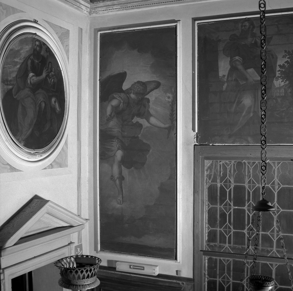 angelo annunciante (dipinto) - ambito veneto (sec. XVII)