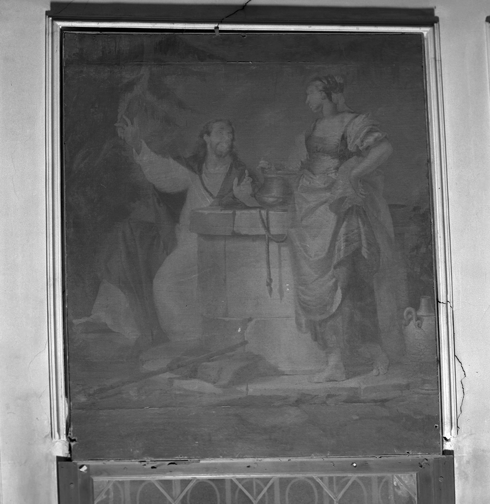 Cristo e la samaritana al pozzo (dipinto) - ambito veneto (sec. XVI)