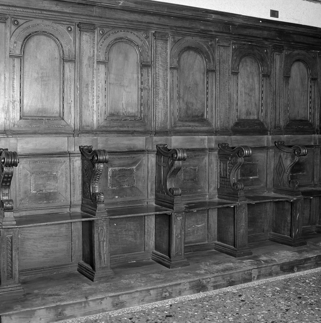 stalli del coro - bottega veneziana (sec. XVII)