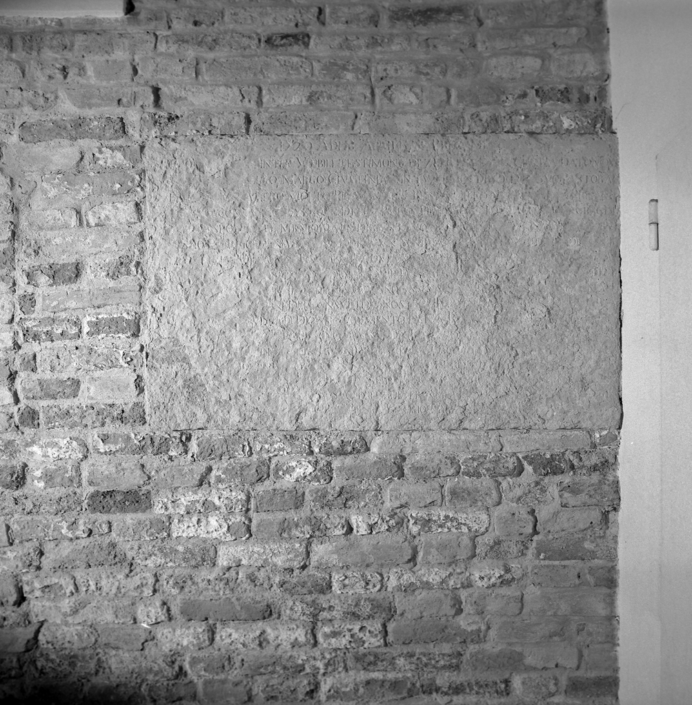lapide - ambito veneto (sec. XVII)