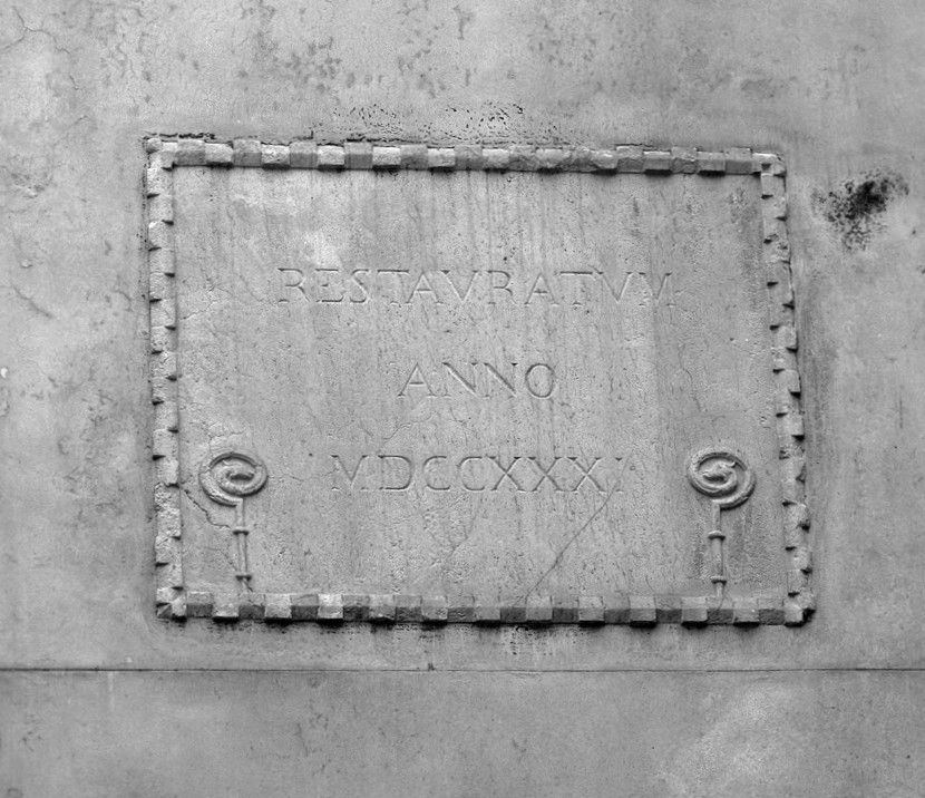 lapide - ambito veneto (sec. XVIII)