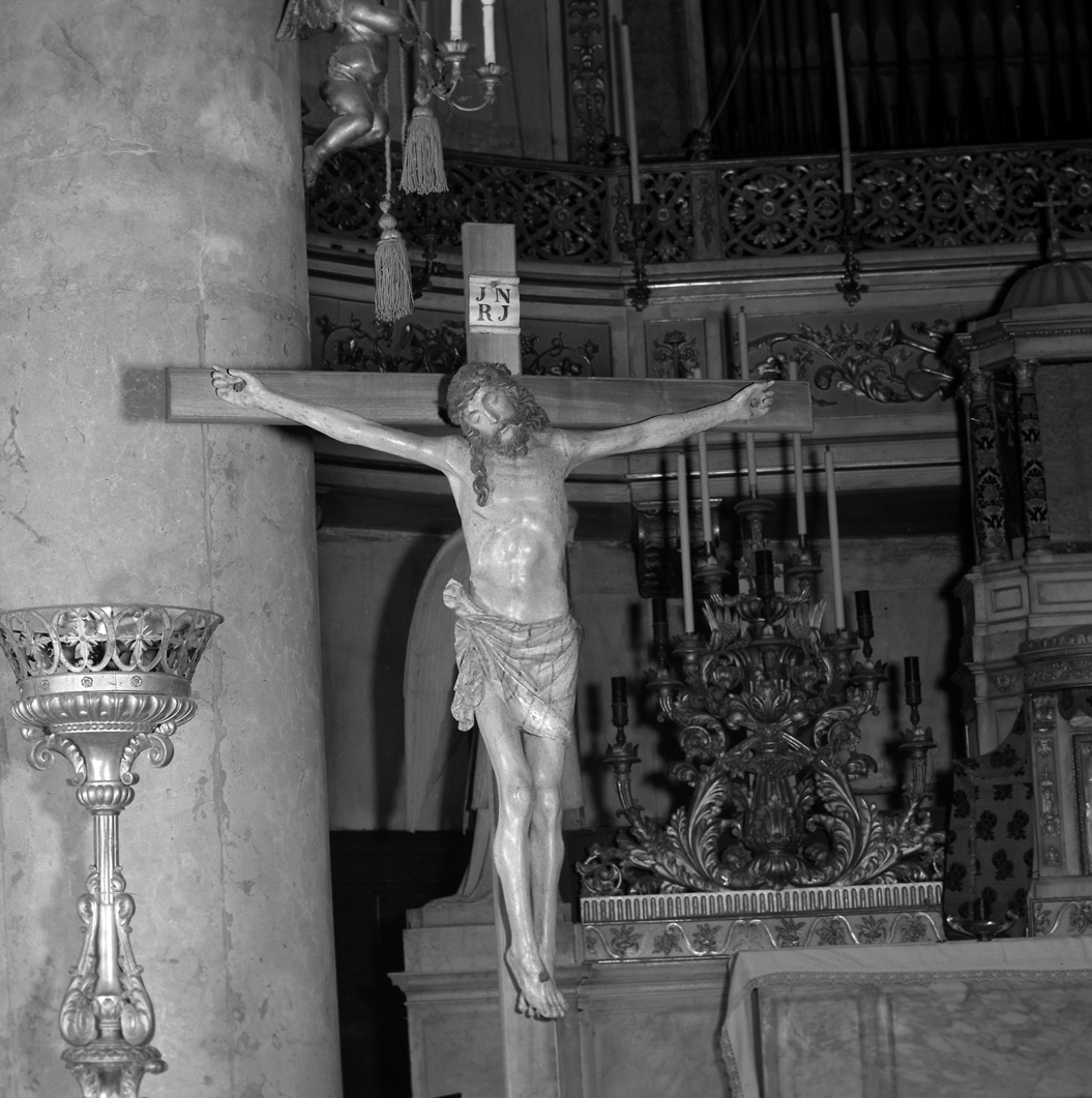 Cristo crocifisso (scultura) - ambito veneto (sec. XV)