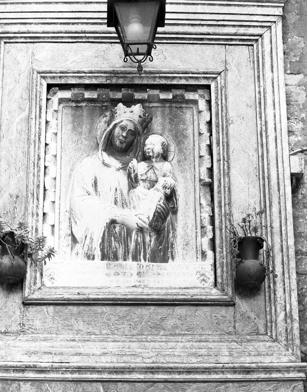 Madonna con Bambino (rilievo) - ambito veneto (sec. XIV)