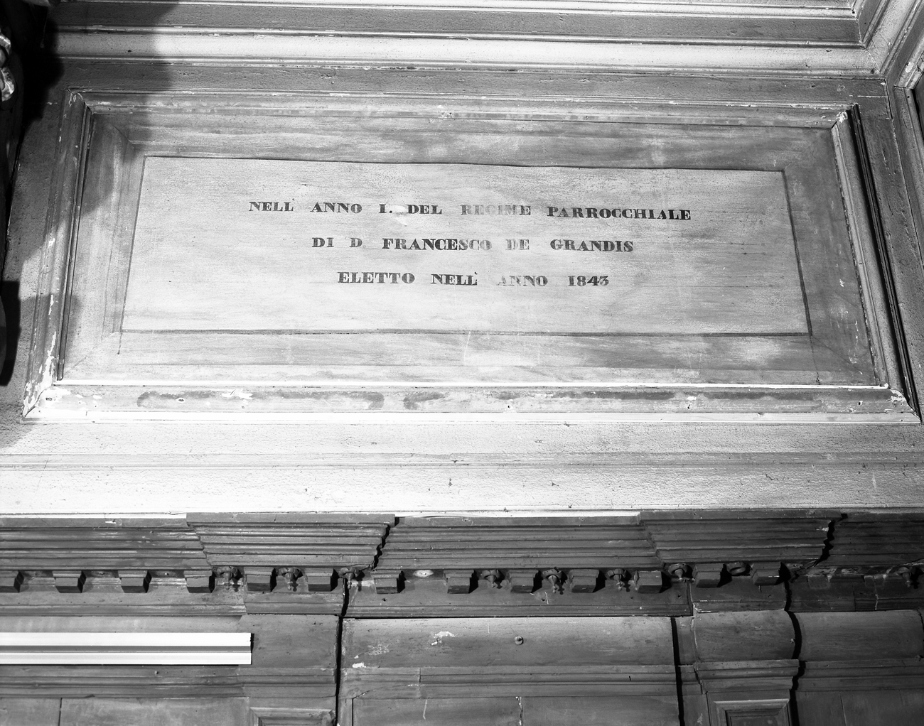 lapide documentaria - bottega veneta (sec. XIX)