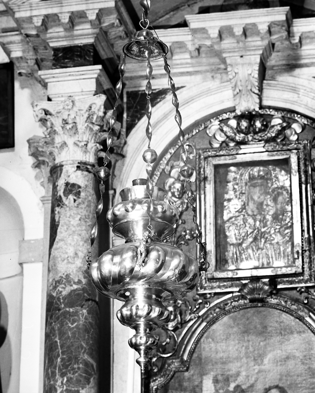 lampada pensile, serie - bottega veneta (sec. XIX)