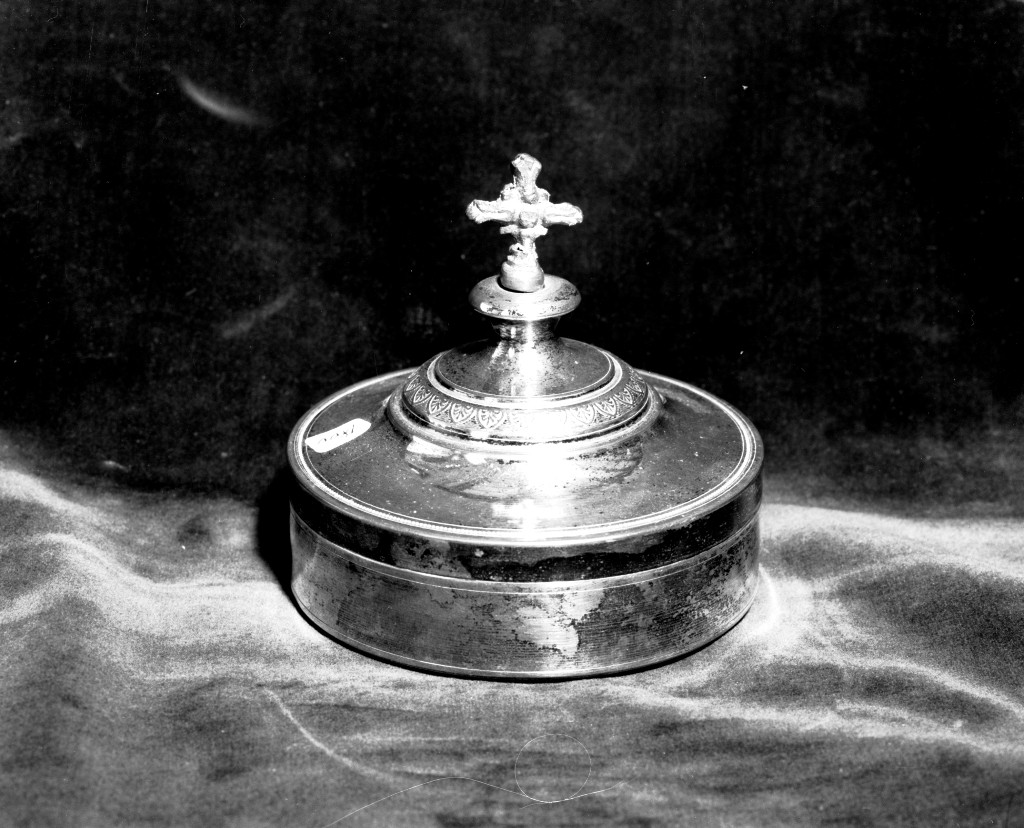 scatola per ostie - bottega veneta (seconda metà sec. XIX)