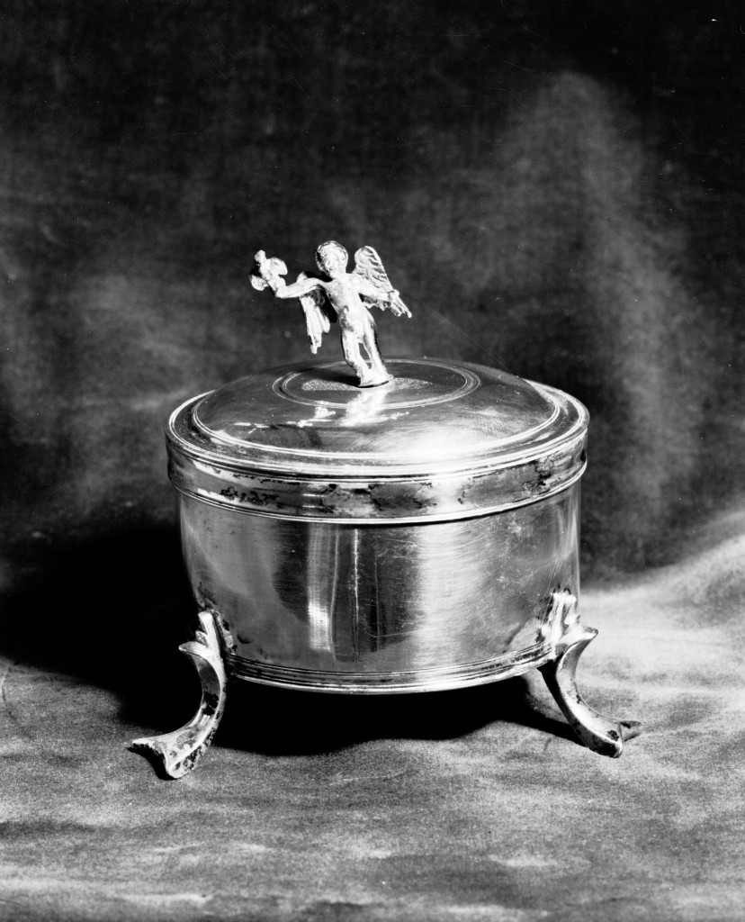 scatola per ostie - bottega veneta (seconda metà sec. XVIII)