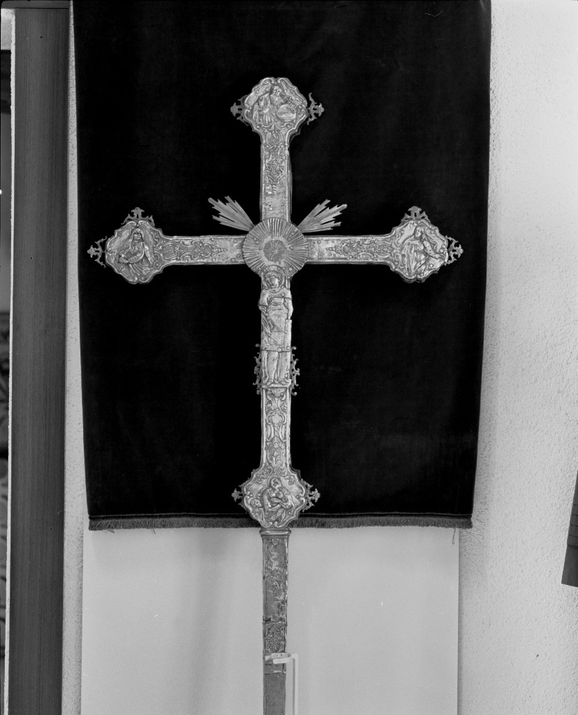croce processionale - bottega veneta (sec. XVIII)