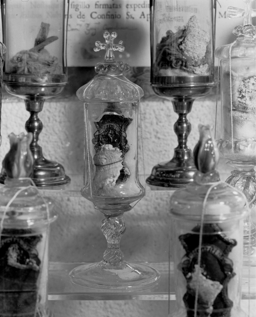 reliquiario - bottega muranese (sec. XVIII)