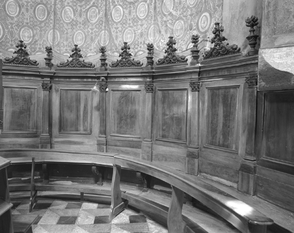 stalli del coro - ambito veneto (sec. XVIII)