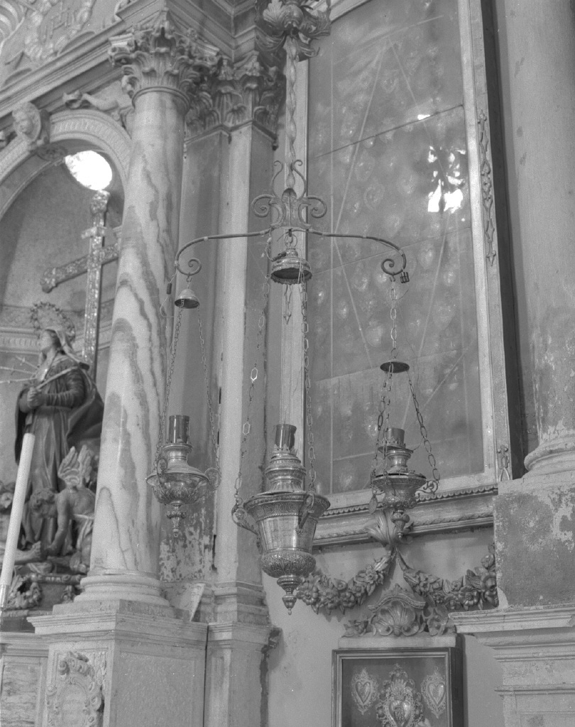 lampada pensile - bottega veneta (prima metà sec. XIX)