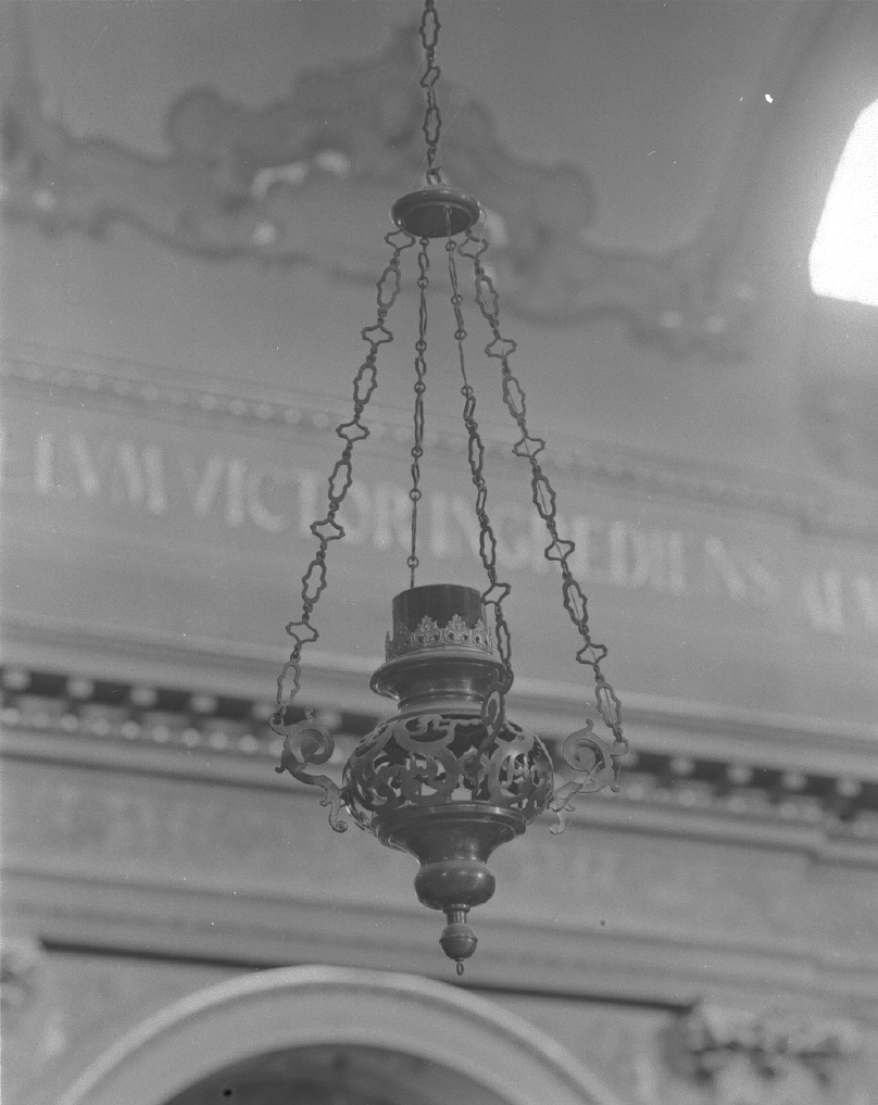 lampada pensile - bottega veneta (metà sec. XIX)