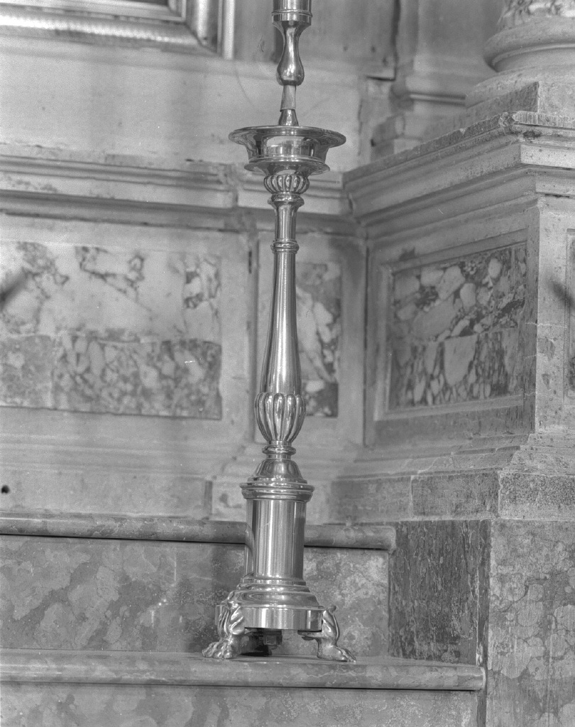 candeliere - bottega veneta (prima metà sec. XIX)