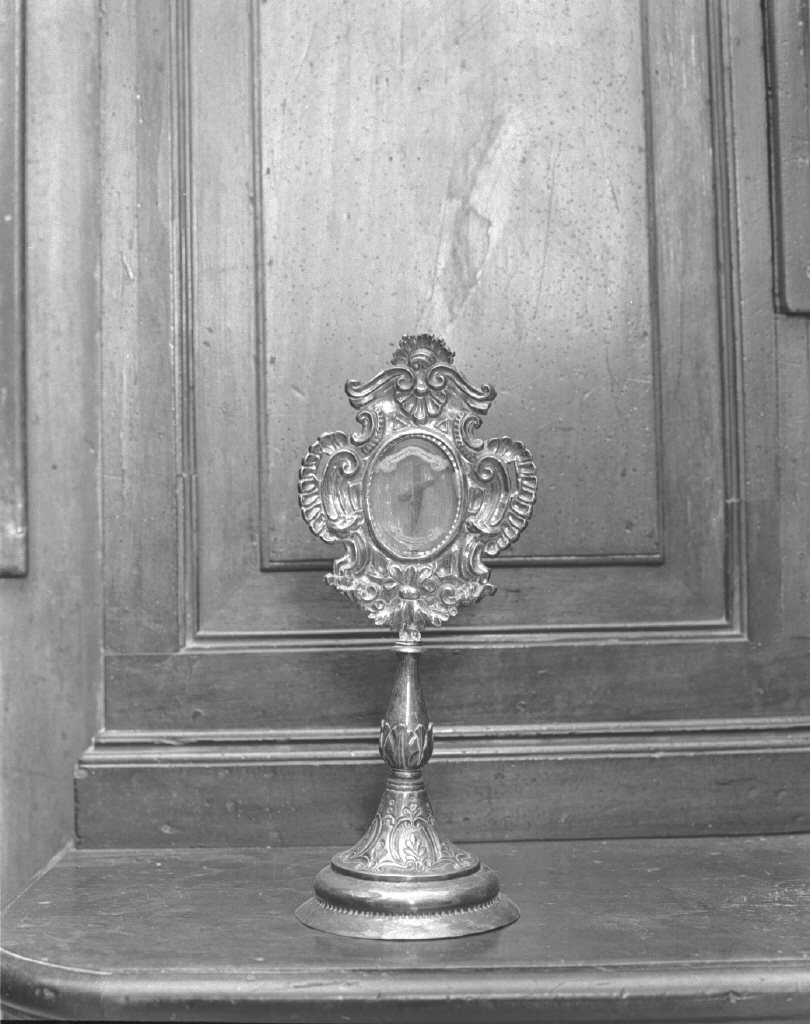 reliquiario - a ostensorio - bottega veneta (seconda metà sec. XVIII)