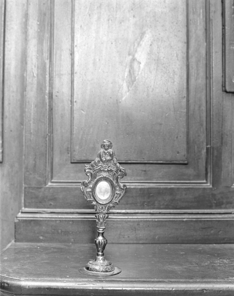 reliquiario - a ostensorio - bottega veneta (prima metà sec. XVIII)