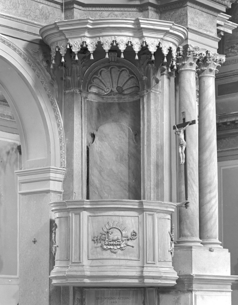 pulpito - ambito veneto (inizio sec. XIX)