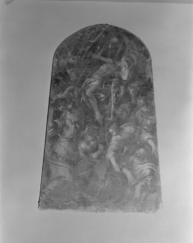 deposizione di Cristo dalla croce (dipinto) di Michieli Andrea detto Vicentino (inizio sec. XVII)