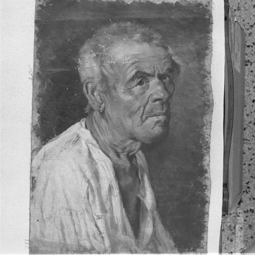 ritratto d'uomo (dipinto) di Naccari Aristide (fine/inizio secc. XIX/ XX)