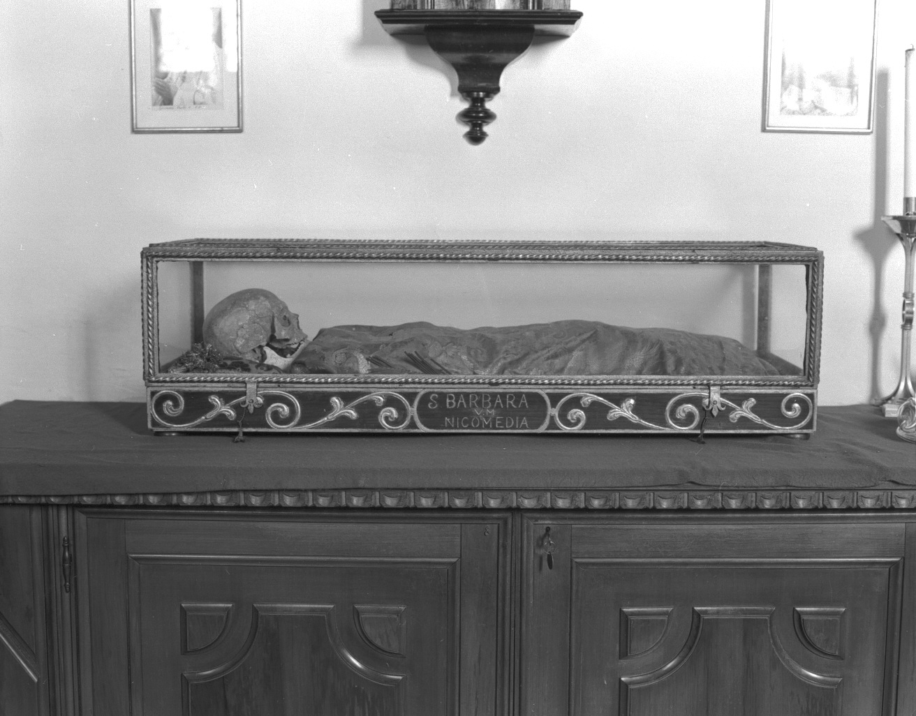 reliquiario - ambito veneto (sec. XVIII)