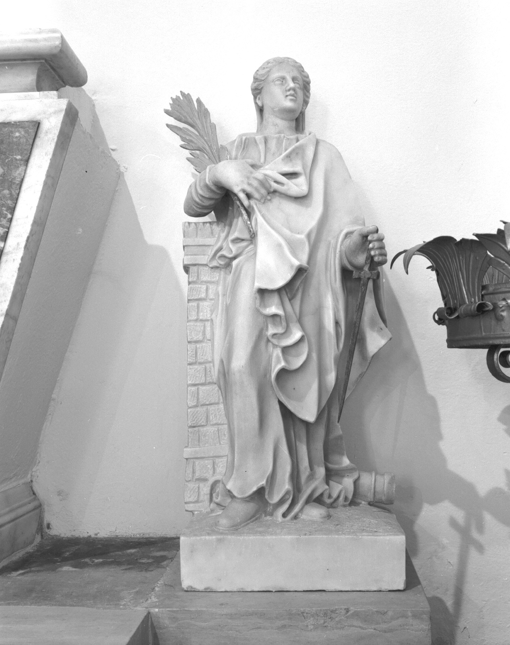 Santa Barbara (statua) - ambito veneto (sec. XIX)