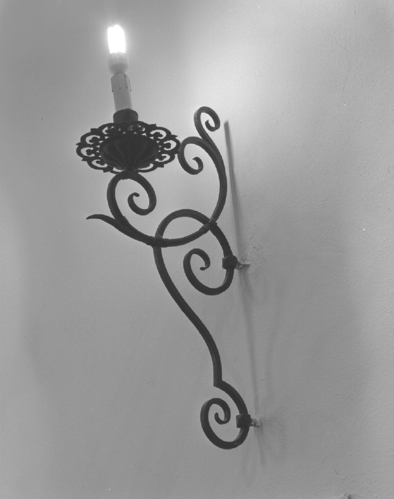 candeliere da parete - ambito veneto (primo quarto sec. XX)