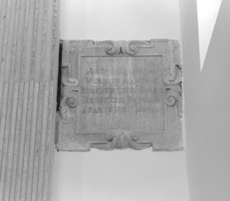 lapide - ambito veneto (sec. XVII)