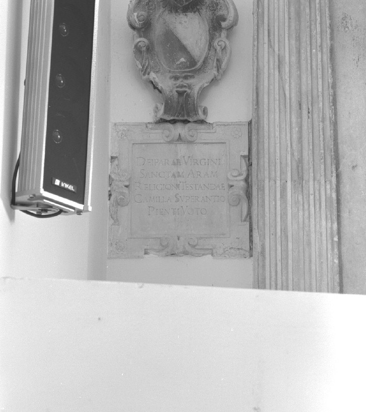 lapide - ambito veneto (sec. XVII)