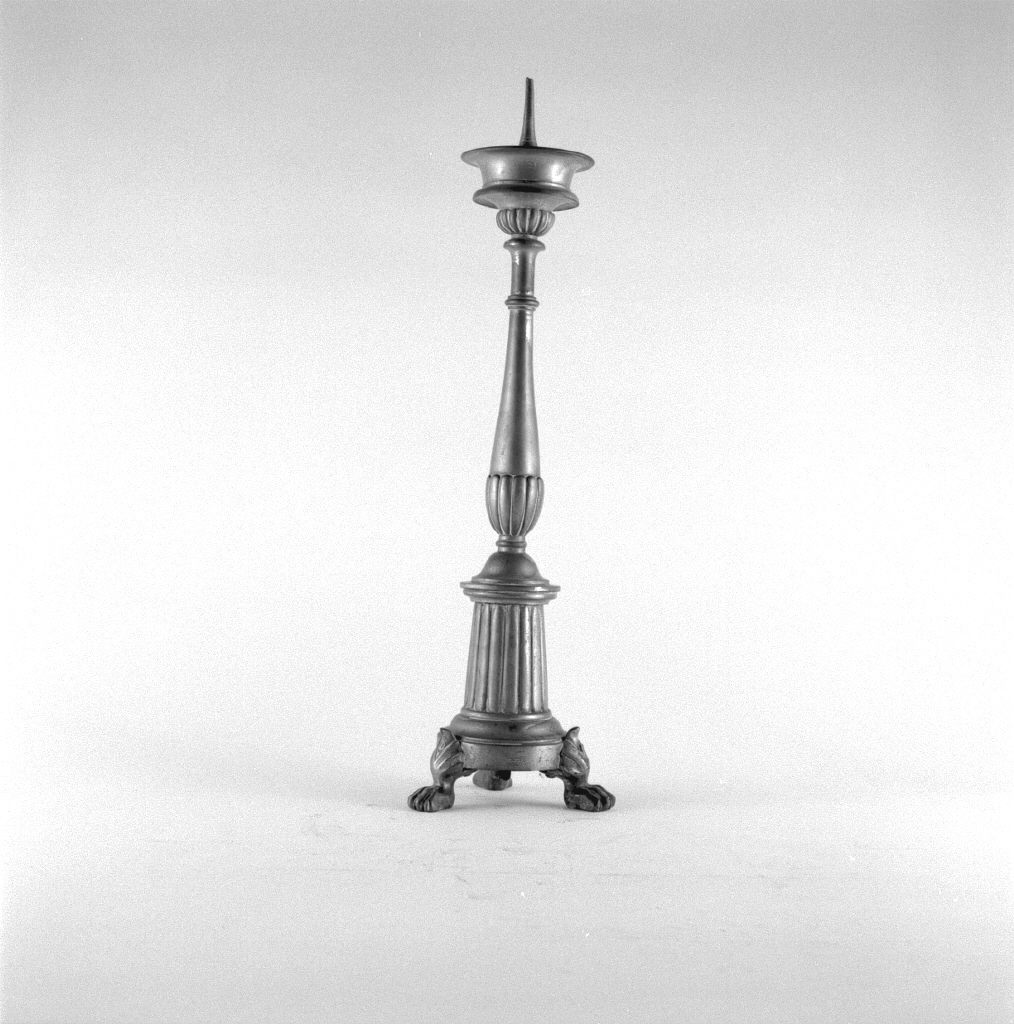 candeliere d'altare - ambito veneto (sec. XIX)