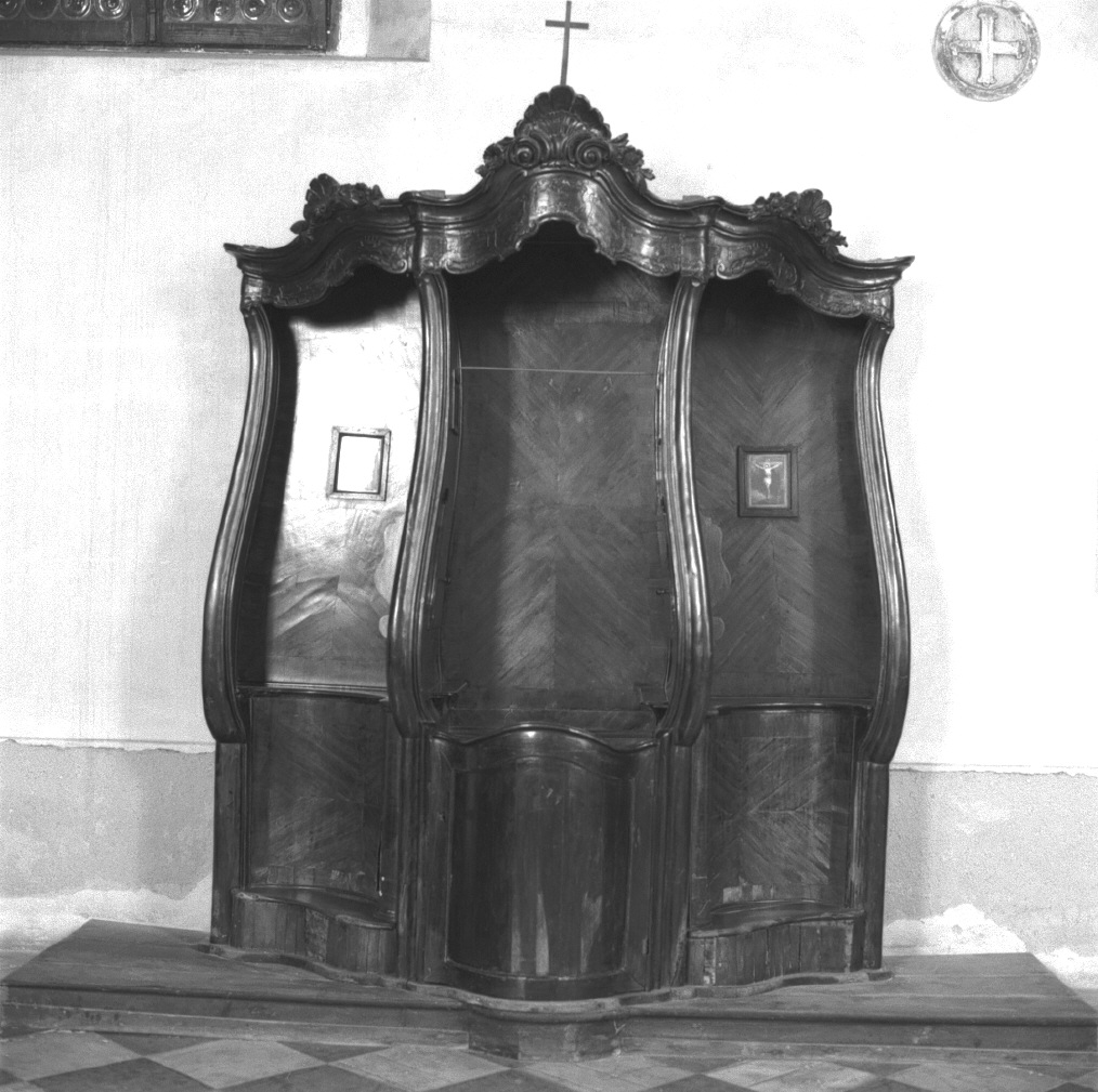 confessionale - ambito veneto (sec. XVIII)