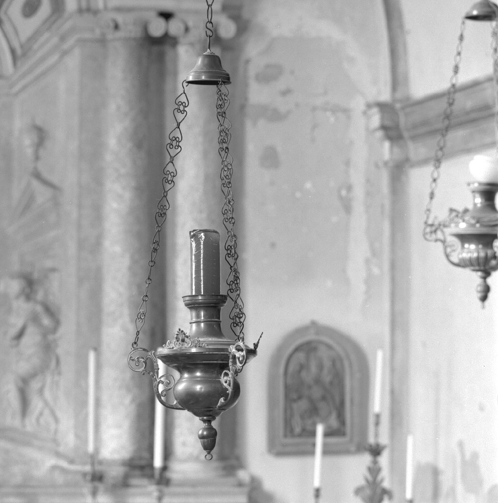 lampada pensile - ambito veneto (sec. XIX)