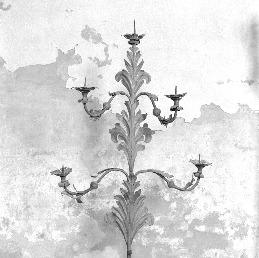 candelabro - ambito veneto (secc. XVII/ XVIII)