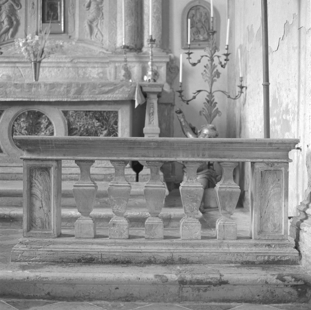 balaustrata - ambito veneto (seconda metà sec. XVIII)