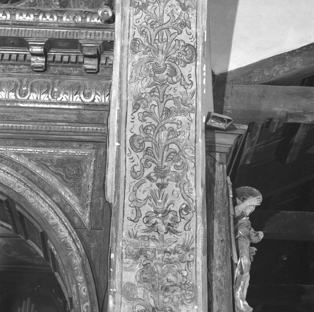 motivi decorativi vegetali (decorazione pittorica) - ambito veneto (sec. XV)