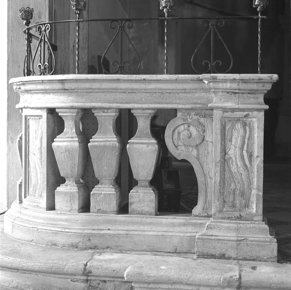 balaustrata - ambito veneto (seconda metà sec. XVIII)