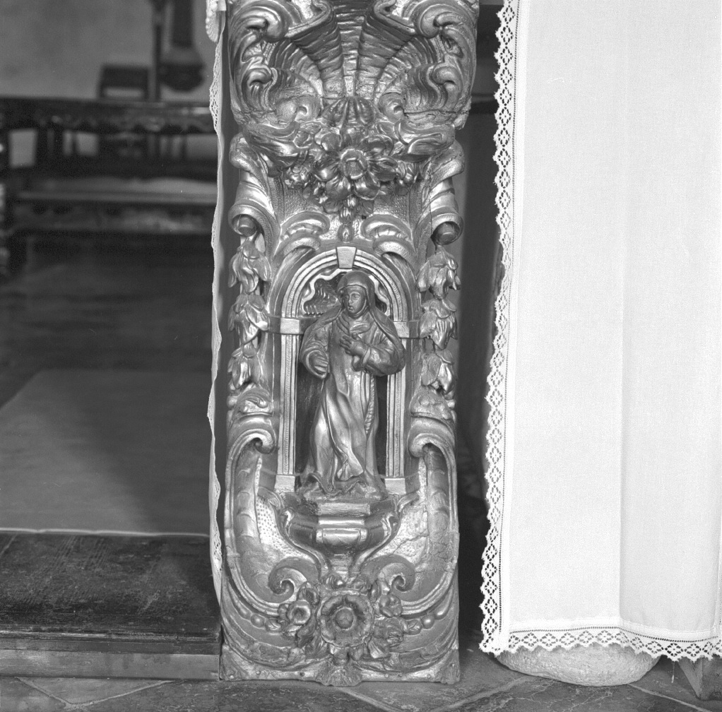 Santa Chiara (rilievo) - ambito veneto (sec. XVIII)