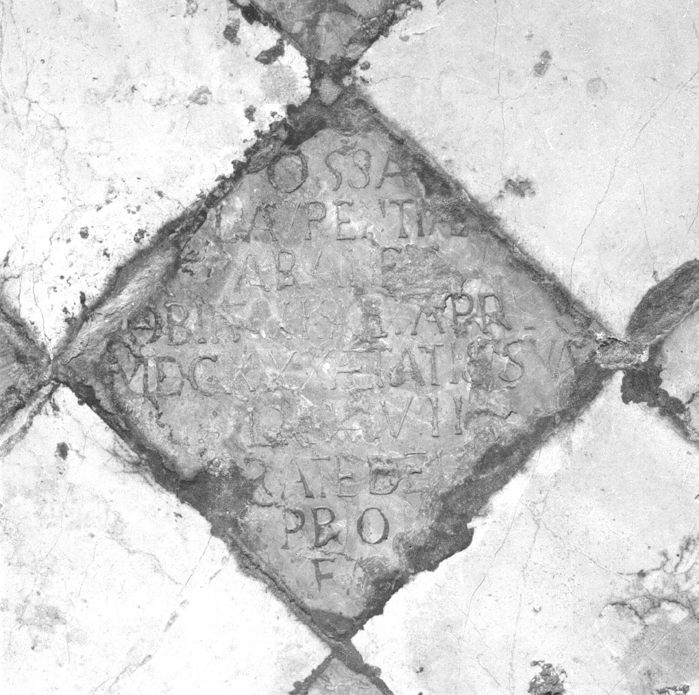 lapide - ambito veneto (sec. XVII)