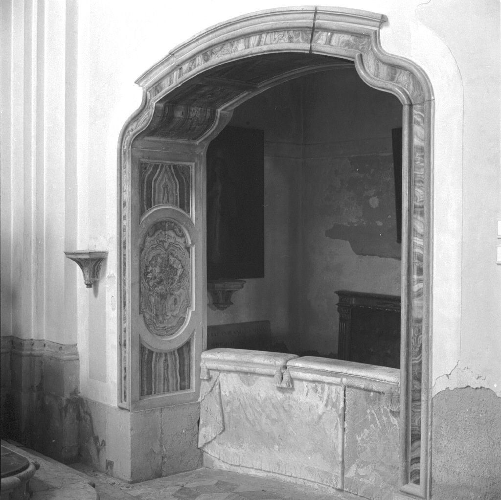 mostra di porta, serie - ambito veneto (seconda metà sec. XVIII)