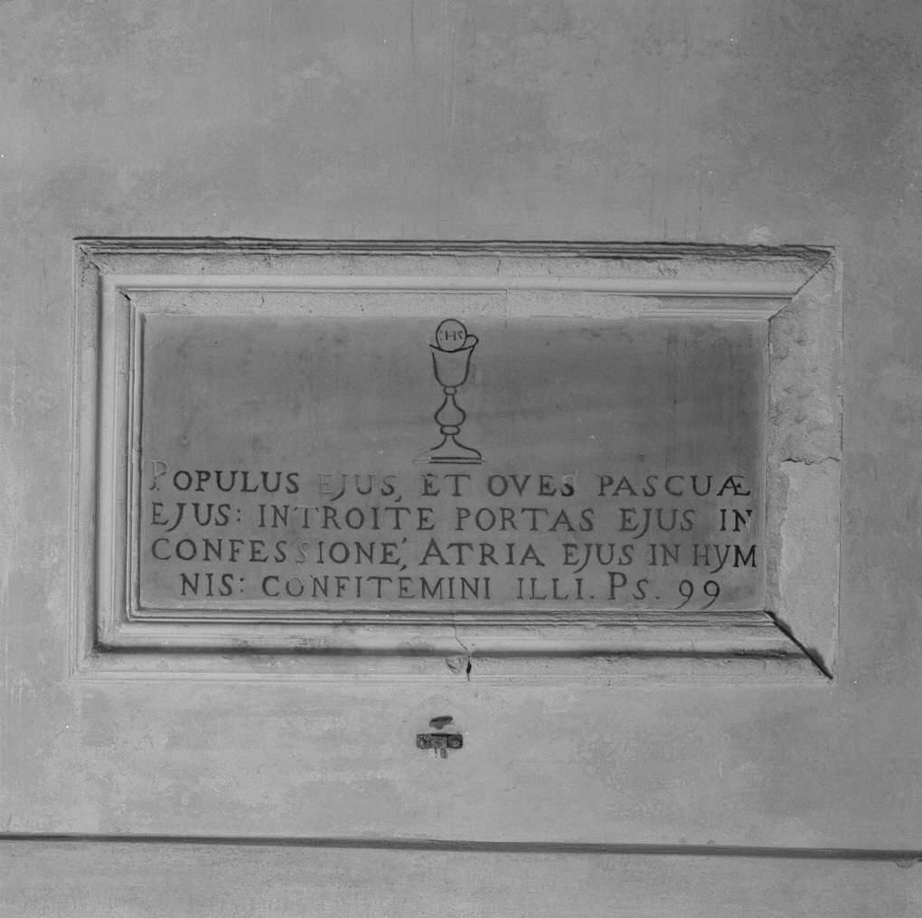 lapide - ambito veneto (secc. XVIII/ XIX)