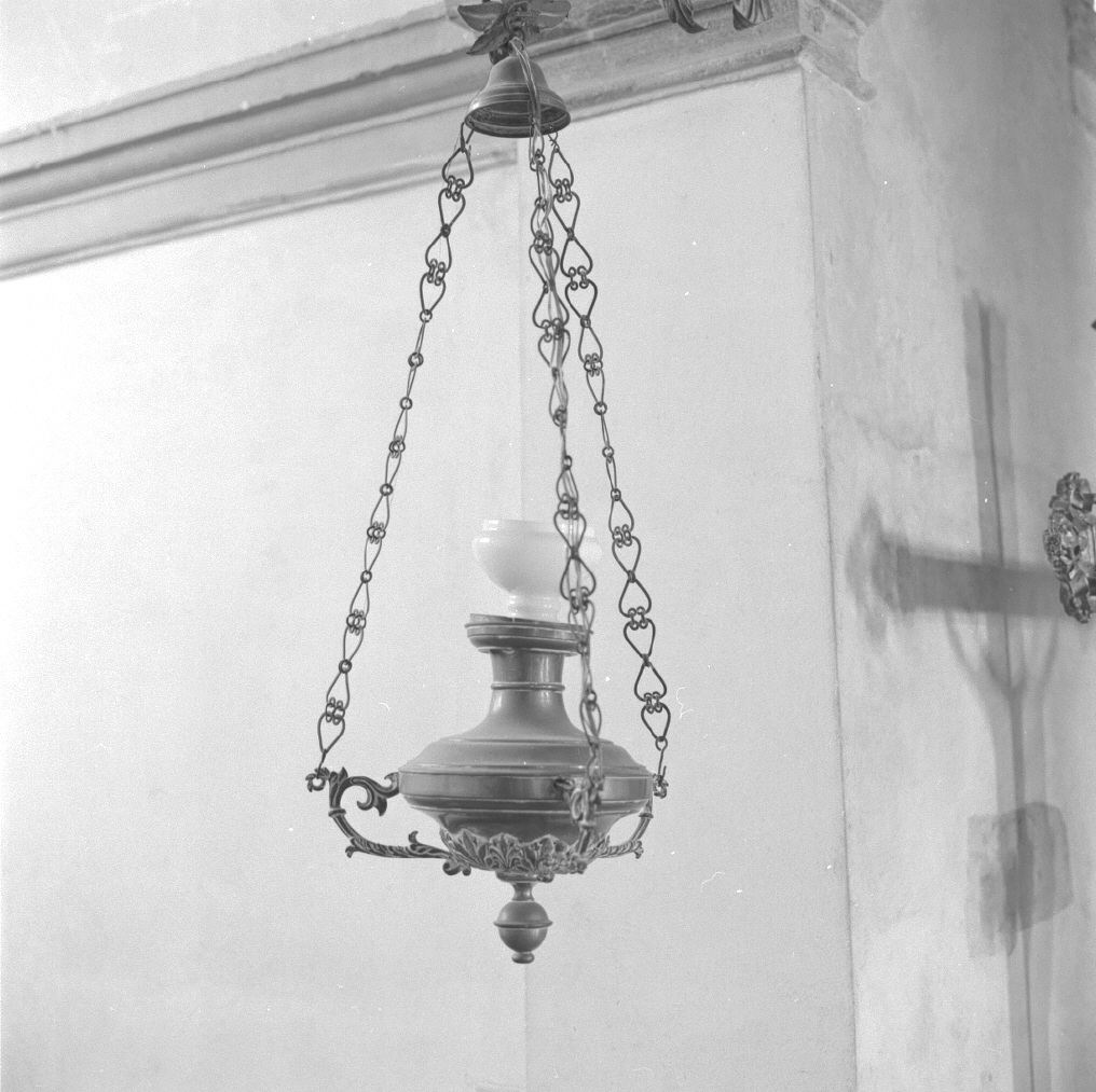 lampada pensile - ambito veneto (sec. XIX)