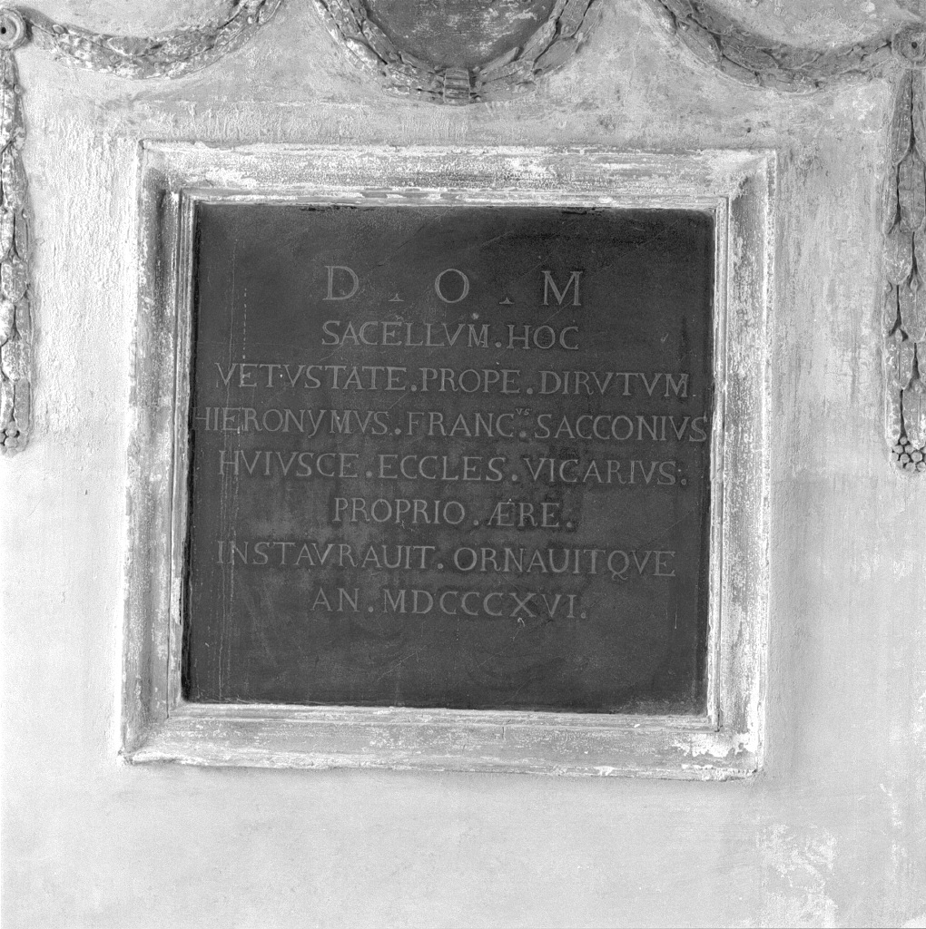 lapide - ambito veneto (sec. XIX)