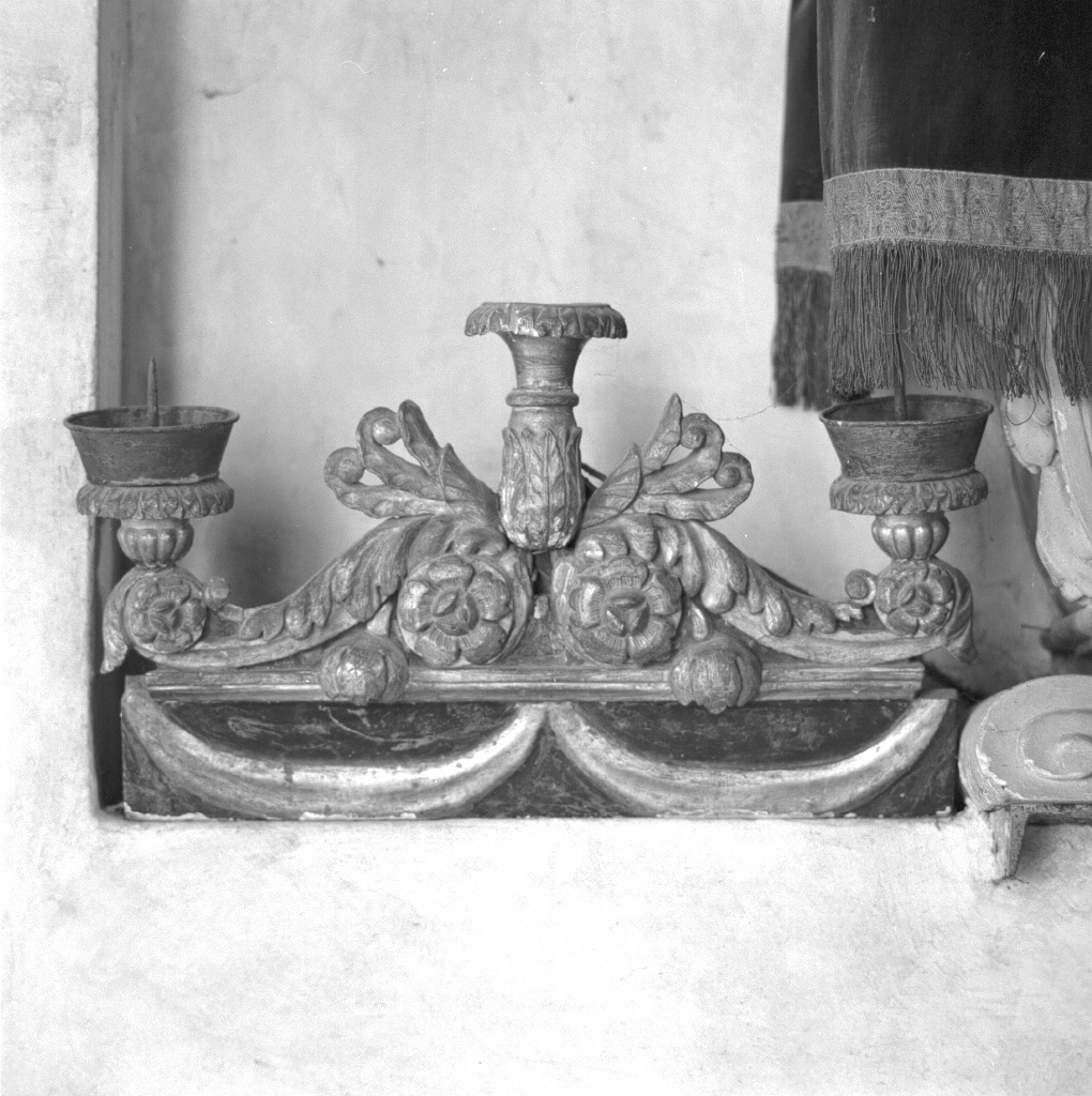candelabro - ambito veneto (sec. XVIII)